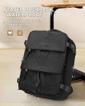 coowoz Large Travel Backpack Carry On for Women Man Black Waterproof Gym Backpack with Laptop Compartment Mochila de Viaje Teacher Personal Item Backpack Rucksack Airplane Accessories Must Haves