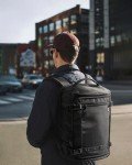 tomtoc Travel Backpack 38L, TSA Friendly Flight Approved Carry-on Luggage Water-resistant Lightweight Business Rucksack, Durable Large Computer Bag Daypack Fits 17.3 Inch Laptop