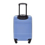 Travelers Club Spinner Luggage, Skyline Blue, 22-Inch Carry-On