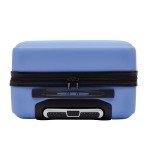 Travelers Club Spinner Luggage, Skyline Blue, 22-Inch Carry-On