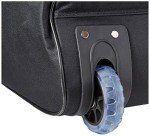 Rockland Rolling Duffel Bag, Black, 36"