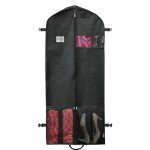Simple Houseware 60-Inch Heavy Duty Garment Bag with Pockets for Suits, Tuxedos, Dresses, Coats