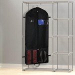 Simple Houseware 60-Inch Heavy Duty Garment Bag with Pockets for Suits, Tuxedos, Dresses, Coats