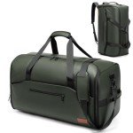 Garment Duffle Bags for Travel,Moulyan Convertible Garment Bag with Shoe Compartment,3 in 1 Waterproof Travel Suit Bag with Shoulder Strap for Men Women