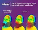 Cabeau Airplane Pillow for Long Flights – Evolution S3 – Best Travel Accessory with Seat Straps to Secure Your Head and Neck and Provides 360° Support (Jet Black)