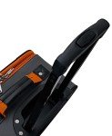 Rockland Journey Softside Upright Luggage Set, Expandable, Charcoal, 4-Piece (14/19/24/28)