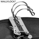 WallyBags Deluxe Travel Garment Bag with Two Pockets, Black 930, 40-inch