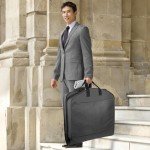 WallyBags Deluxe Travel Garment Bag with Two Pockets, Black 930, 40-inch