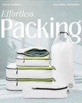 Compression Packing Cubes 6 Piece Set for Travel - Lightweight, Durable Clothes Organizer for Carry-On Luggage and Backpacks by TRIPPED Travel Gear (White and Green)