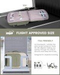 LOVEVOOK 40L Travel Backpack for Women & Men, Large Carry on Backpack for Airplanes with 3 Packing Cubes, TSA Personal Item Travel Bag fits 17" Laptop, Waterproof Weekender Essentials Airline Approved