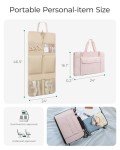BAGSMART Garment Bags for Travel Foldable Carry on Suit Carrier for Hanging Clothes Stylish Dress Carrier Large Convertible Weekender Garment Bags for Women Men