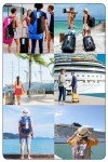 10 Pack Royal Caribbean Luggage Tag Holders，Clear Cruise Luggage Tagsfor Royal Caribbean & Celebrity Cruise，Cruise Luggage Tags 2025 & 2026（7.5x2.75in）