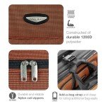 Travel Select Amsterdam Expandable Rolling Upright Luggage, Navy, Checked-Large 29-Inch