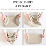 LANSKLBD 8 Set Packing Cubes for Suitcases Travel Luggage Packing Organizers,Travel Accessories Essentials Luggage Organizer with Shoe/Tioletry/Laundry Bag