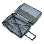 Samsonite Omni 2 28-Inch Large Checked Hardside Luggage with 360° Spinner Wheels - Scratch Resistant Hardshell - TSA Lock - Expandable Polycarbonate Shell for Lightweight Travel - Nova Teal