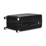 Amazon Basics 2 Piece Set (20", 28") With TSA Locks, Hardshell Suitcases With Four Multi-directional Wheels, Expandable For Up to 25% More Space, With Scratch-Resistant Surface, Black
