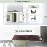 LOVEVOOK Travel Backpack For Women,40L Carry On Backpack Flight Approved,TSA Personal Item Travel Bag Fits 17 Inch Laptop,Business Weekender Overnight Daypack with Back Pad and Chest Buckle,Cubes