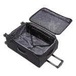 American Tourister 4 KIX 2.0 Expandable Softside Luggage with Spinner Wheels, 24 SPINNER, BLACK