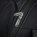 American Tourister 4 KIX 2.0 Expandable Softside Luggage with Spinner Wheels, 24 SPINNER, BLACK