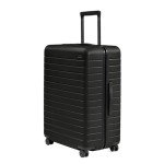 Away Large Checked Luggage, 29 Inch Hardside Suitcase with Spinner Wheels, Lightweight & Durable, TSA Lock, Jet Black