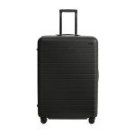 Away Large Checked Luggage, 29 Inch Hardside Suitcase with Spinner Wheels, Lightweight & Durable, TSA Lock, Jet Black