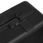 Away Large Checked Luggage, 29 Inch Hardside Suitcase with Spinner Wheels, Lightweight & Durable, TSA Lock, Jet Black