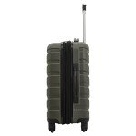 Wrangler Elysium Luggage & Packing Cubes, Green, 4 Piece Set