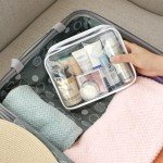 PACKISM TSA Approved Clear Toiletry Bag Set