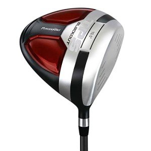 Powerbilt TPS Blackout Left Handed Golf Drivers for Men (Regular Flex, 10.5 Degrees)
