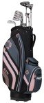 Cleveland Golf Women's Bloom Complete Golf Club Package Set, Black/Pink, Right Hand