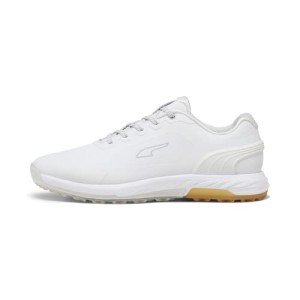 PUMA Men's Alphacat Nitro Golf Shoes, Feather Gray-Feather, 9