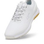 PUMA Men's Alphacat Nitro Golf Shoes, Feather Gray-Feather, 9