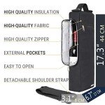 AROUY Golf Cooler Bag/ Accessories for Men and Small Soft Insulated Beer Cooler Holds a 6 Pack of Cans or Two Bottles of Wine, Sports Bags