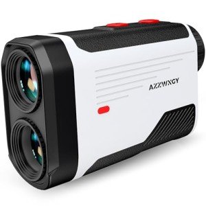 Golf Rangefinder with Slope - 1300/1500 Yards Laser Range Finder for Golf & Hunting, 7X Magnification, High-Precision Flag Locking Vibration, Rechargeable, IP54 Waterproof, Built-in Magnetic Strip
