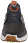 PUMA Men's Ignite Articulate Disc Golf Shoe, Peacoat Silver-Quiet Shade, 14