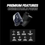 Blue Tees Golf Series 2 Pro Plus Golf Rangefinder with Slope Switch - 800 Yards Range Finder, 6X Magnification Laser Rangefinder, Advanced Flag Pole Locking with Pulse Vibration