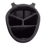 IZZO Ultra Lite Stand Bag, Black,Black/White 3.2 pounds