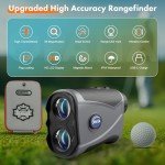Opaita Golf Rangefinder with Slope and Magnetic: 8X Magnification with Flag Pole Locking Vibration for Golfing and Hunting - 1200 Yards High-Precision Rechargeable Laser Range Finders for Golfer