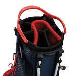 TaylorMade Golf PRO Stand Bag Navy/RED