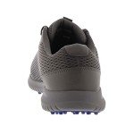 Skechers Men's Elite 5 Range Relaxed Fit Waterproof Spikeless Golf Shoe Sneaker, Charcoal/Navy, 12