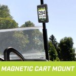 IZZO Golf Swami Max Handheld GPS Unit - Rangefinder Golf GPS with Oversized Large Color Screen for Measuring Golf Distances, Black