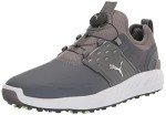 PUMA Men's Ignite Articulate Disc Golf Shoe, Quiet Shade Silver-Quiet Shade, 9