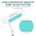 PGM Women's Complete Golf Club Sets - 9 Pieces - 2 Wood (#1,5), 6 Irons(#6,7,8,9,PW,SW), 1 Putter - with Golf Stand Bag - Graphite Shaft