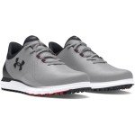 Under Armour Men's Drive Fade Spikeless, (103) Mod Gray/Mod Gray/Black, 9.5, US