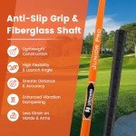 Tangkula Junior Golf Club Set for Children Right Hand, Includes #3 Fairway Wood & #7/#9 Irons, Putter, Head Cover & Rain Hood, Golf Stand Bag, Perfect for Children, Kids