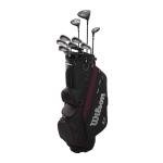 Wilson Deep Red Tour Complete Set with Stand Bag - Men's Righ Hand, Standard