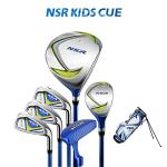 PGM Golf Club Set - 6 Pieces Junior Complete Golf Club Set for Kids Children - Right Handed - Driver(#1), Hybrid, Iron(#7,#9,#S), Putter, Golf Stand Bag
