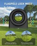 CAMMOO Golf Hunting Rangefinder with Slope, 1100Y Range Finder Golfing with 5 Mode, 6X Magnification, USB Charging, Clear&Accurate Measurement,Vibration Alert, for Hunting,Golfing, Measurement - M1000