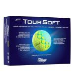 Titleist Tour Soft Golf Balls, Yellow (One Dozen)