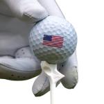 FLIGHTPATH Premium Golf Tees - Durable Plastic Golf Tee Designed to Enhance Golf Shot Distance & Precision - Robotically Tested to Reduce Ball Spin - USGA Approved (2 Packs of 8, 3.25“)